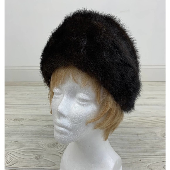 Vintage 1950s Era Mink Hat (HG) - Picture 7 of 7